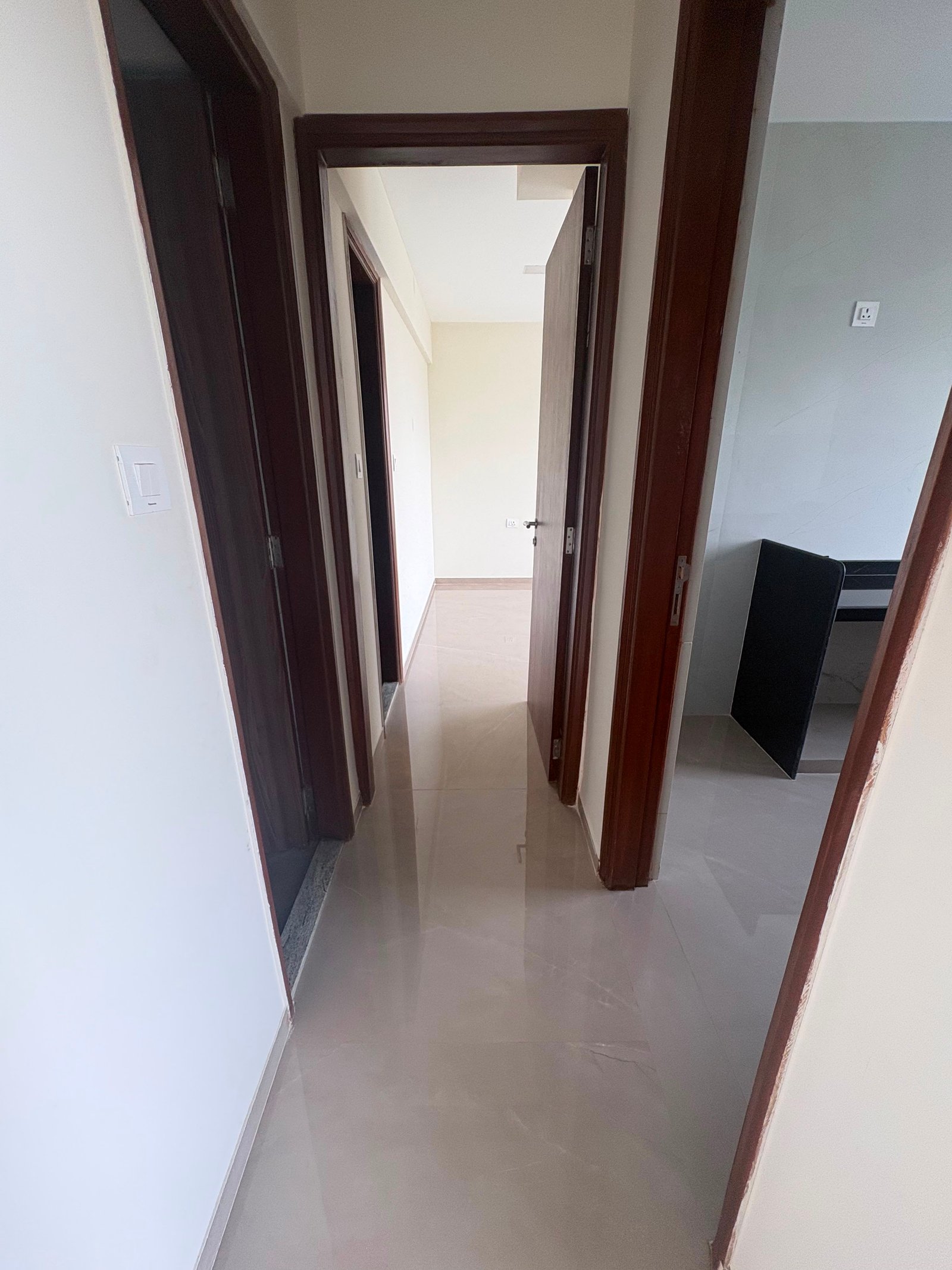 Floor tile installation detail