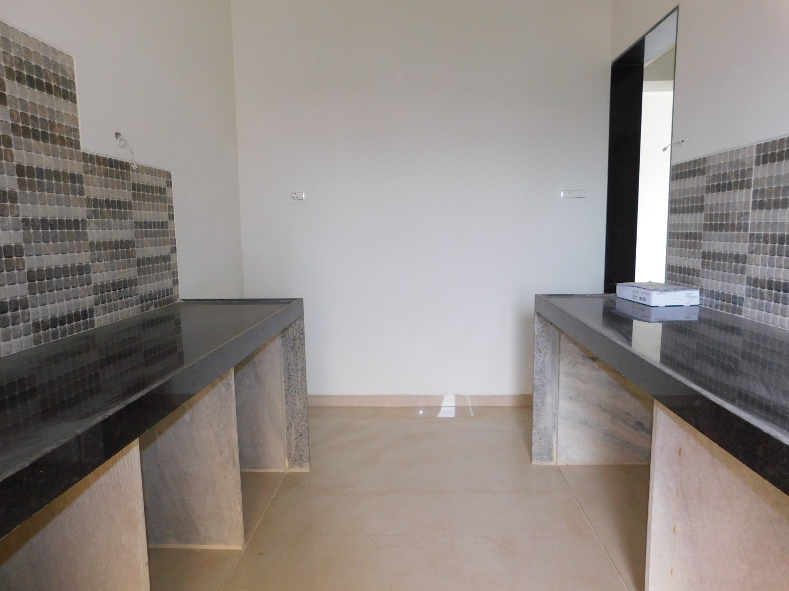 Finished stone flooring work